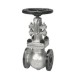 CS Cast Steel Gate Valve Flange End Rising Stem SS Parts Class-150 (Wj-Neta)